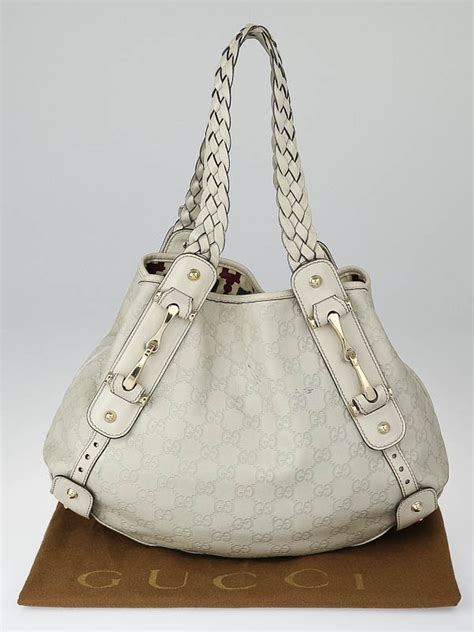 gucci pelham white leather|Pelham Gucci Handbags for Women .